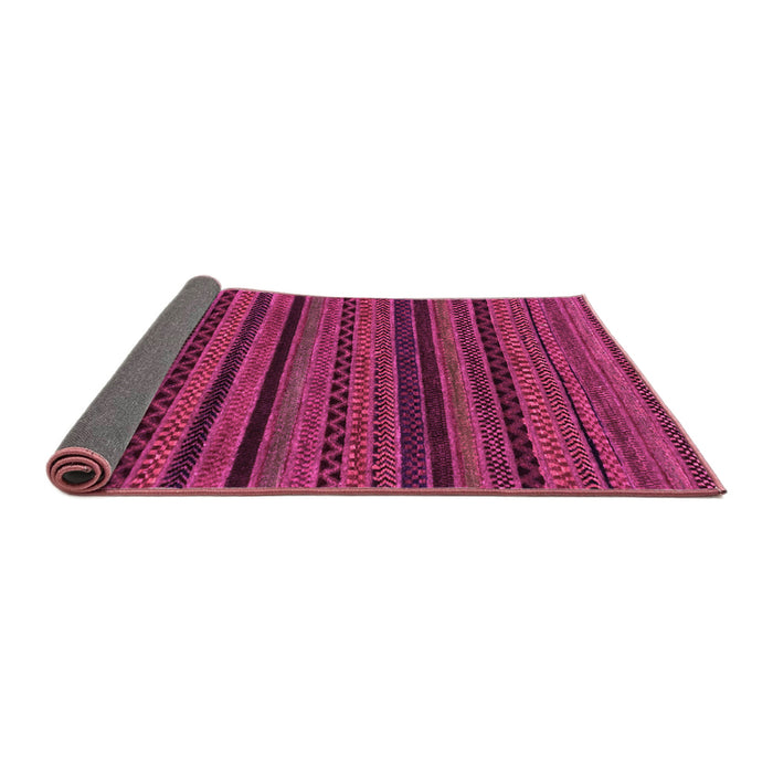 Sideview of Oriental Pink Modern Rug, abs2244pnk
