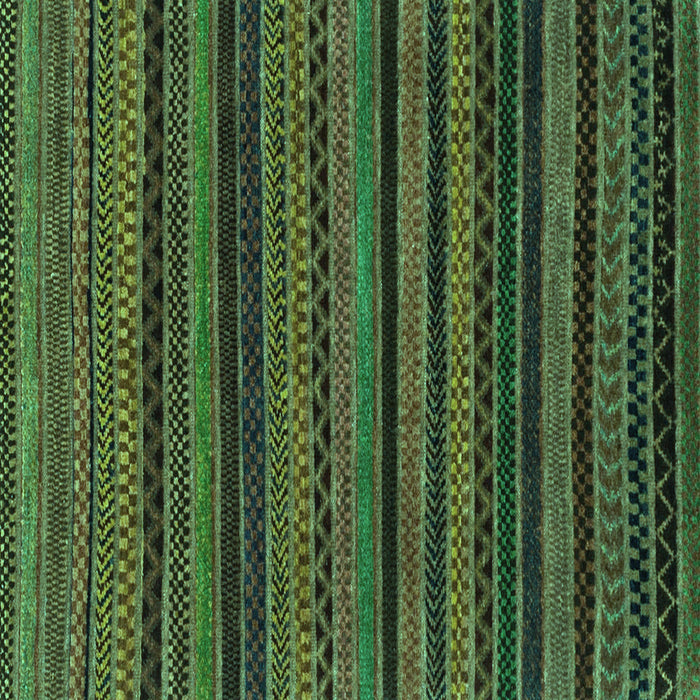 Square Oriental Turquoise Modern Rug, abs2244turq