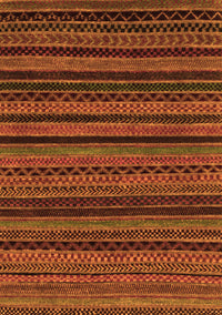 Oriental Orange Modern Rug, abs2244org