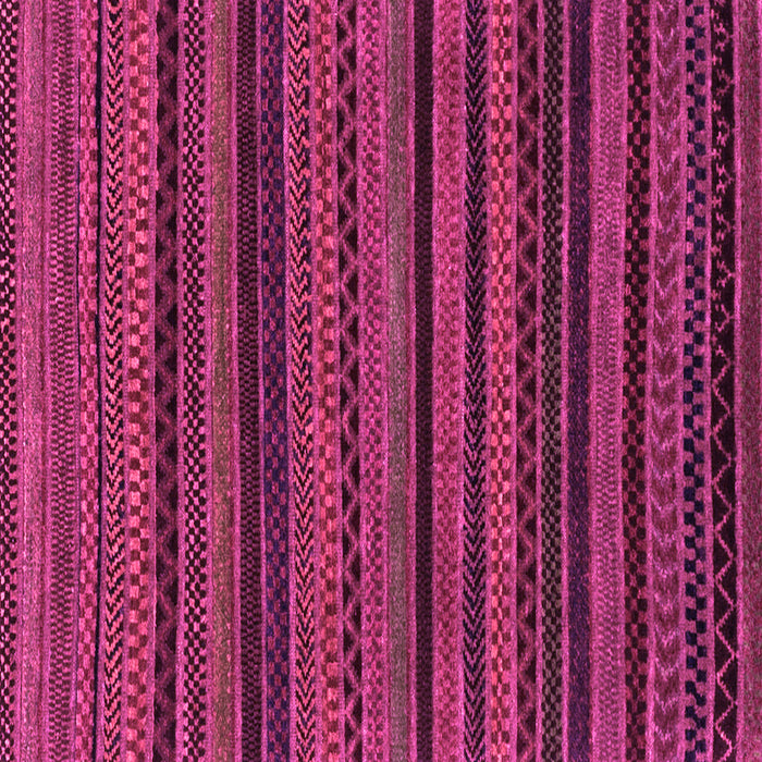 Square Machine Washable Oriental Pink Modern Rug, wshabs2244pnk