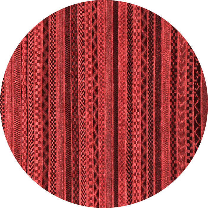 Machine Washable Oriental Red Modern Rug, wshabs2244red