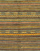 Abstract Orange Gold Oriental Rug, abs2245