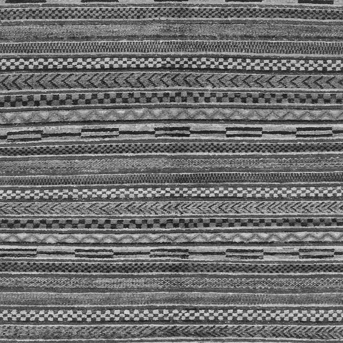 Square Oriental Gray Modern Rug, abs2245gry