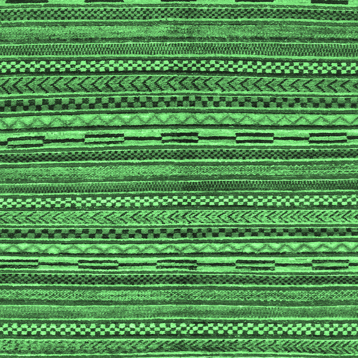 Square Oriental Emerald Green Modern Rug, abs2245emgrn