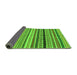 Sideview of Oriental Green Modern Rug, abs2246grn