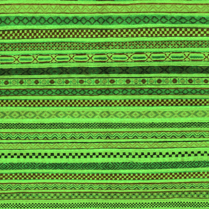 Square Oriental Green Modern Rug, abs2246grn