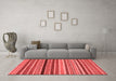 Modern Red Washable Rugs