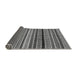 Sideview of Oriental Gray Modern Rug, abs2246gry