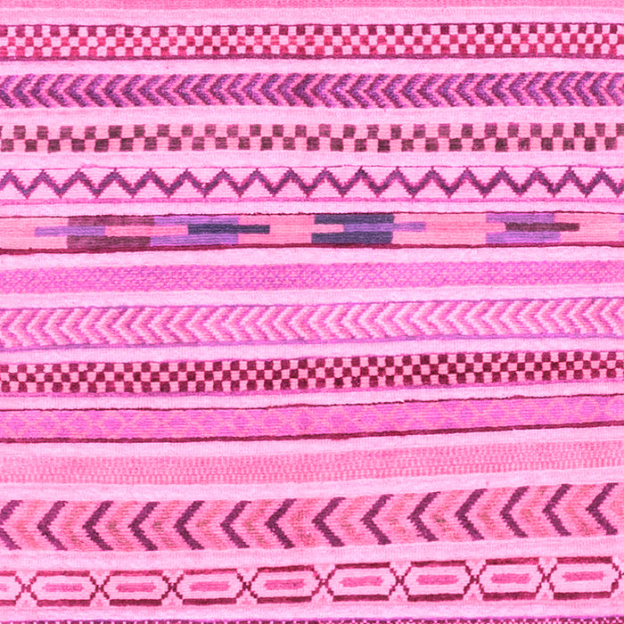 Machine Washable Oriental Pink Modern Rug, wshabs2247pnk