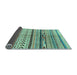 Sideview of Oriental Light Blue Modern Rug, abs2248lblu