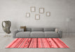 Modern Red Washable Rugs