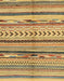 Abstract Light Brown Oriental Rug, abs2248