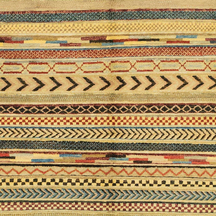 Machine Washable Abstract Light Brown Rug, wshabs2248