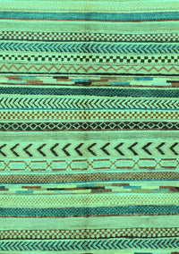 Oriental Turquoise Modern Rug, abs2248turq