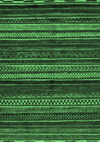 Oriental Emerald Green Modern Rug, abs2249emgrn