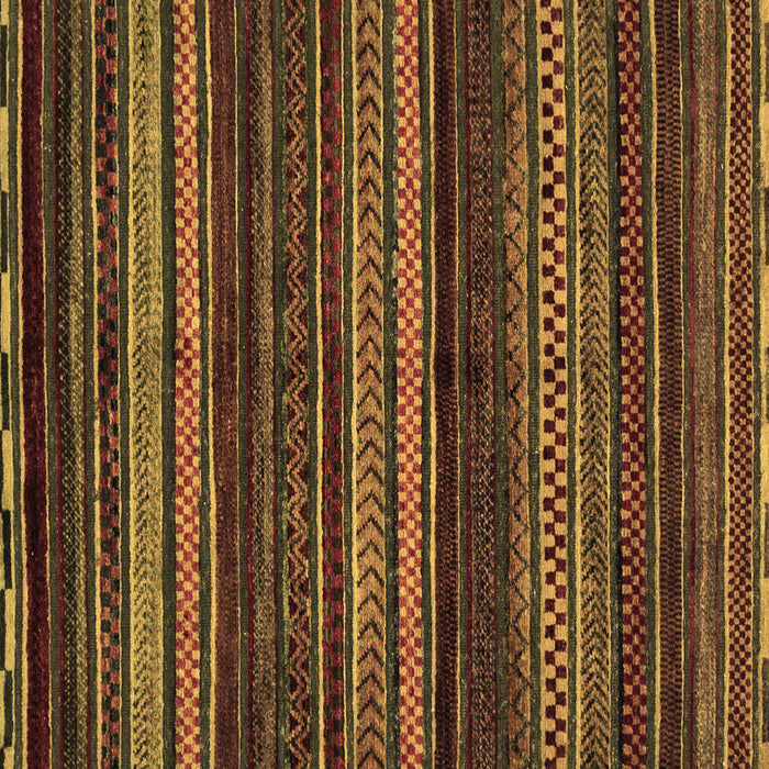 Square Oriental Brown Modern Rug, abs2249brn