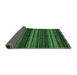 Sideview of Oriental Emerald Green Modern Rug, abs2249emgrn