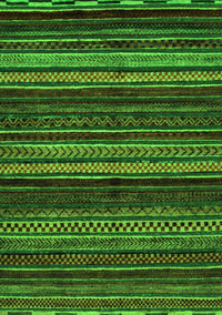 Oriental Green Modern Rug, abs2249grn