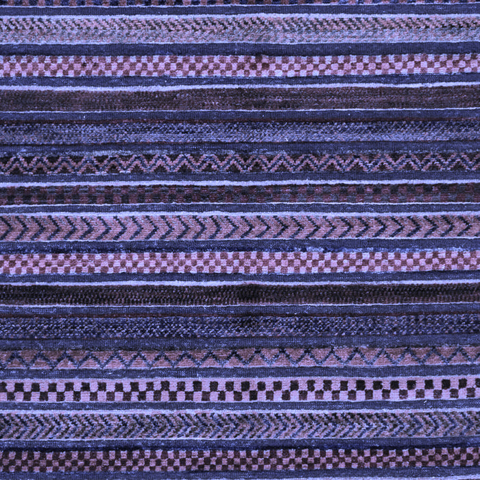Machine Washable Oriental Blue Modern Rug, wshabs2249blu