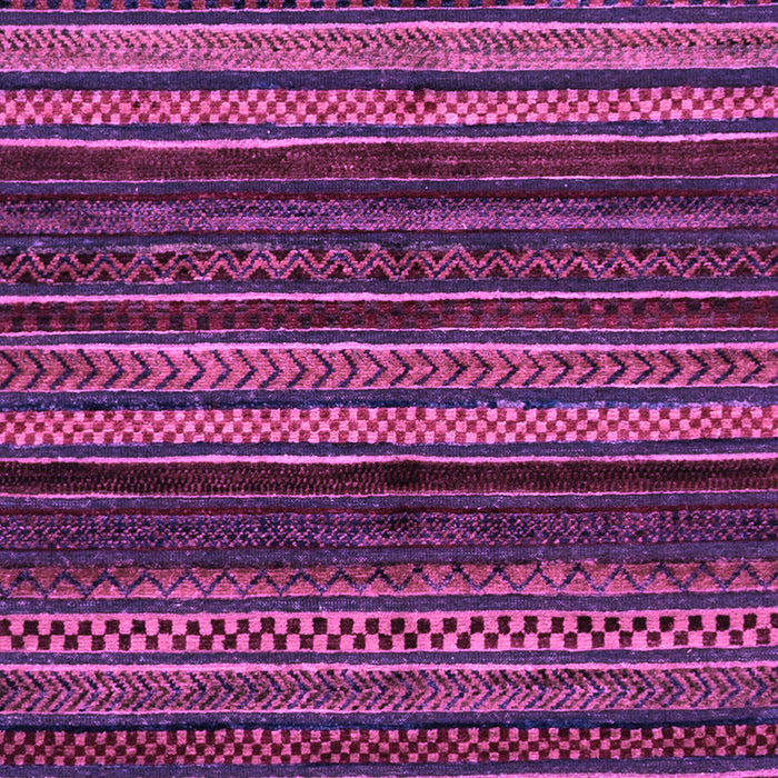 Machine Washable Oriental Purple Modern Area Rugs, wshabs2249pur