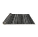 Sideview of Oriental Gray Modern Rug, abs2249gry