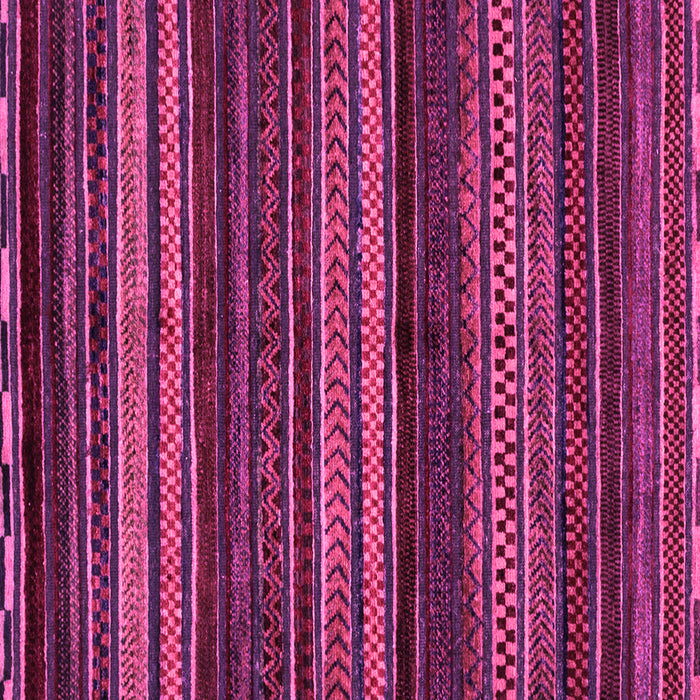 Square Machine Washable Oriental Pink Modern Rug, wshabs2249pnk