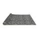 Sideview of Abstract Gray Modern Rug, abs224gry