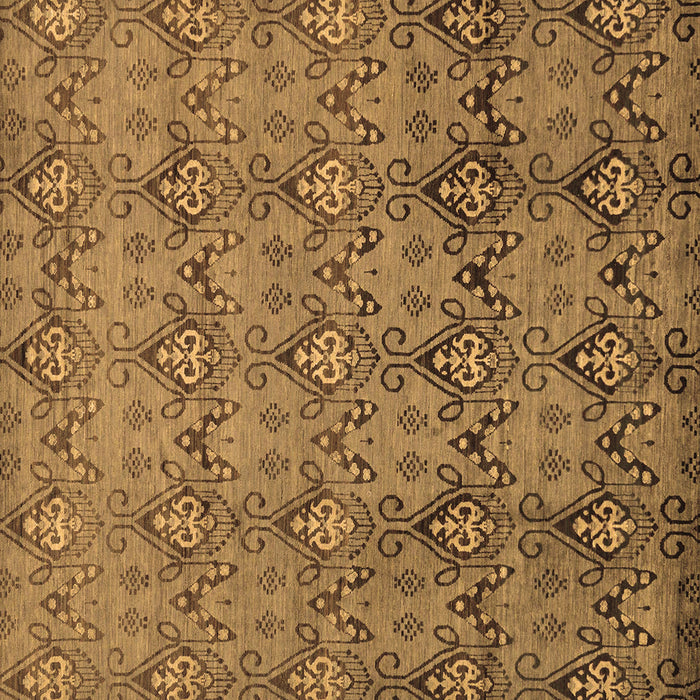 Square Abstract Brown Modern Rug, abs224brn