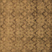 Square Abstract Brown Modern Rug, abs224brn