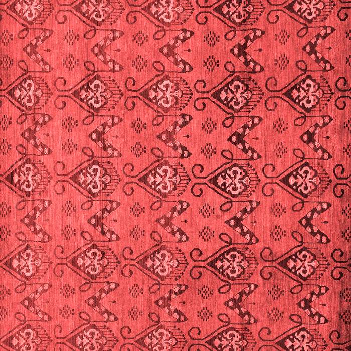 Machine Washable Abstract Red Modern Rug, wshabs224red