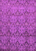 Machine Washable Abstract Purple Modern Area Rugs, wshabs224pur