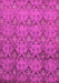 Machine Washable Abstract Pink Modern Rug, wshabs224pnk