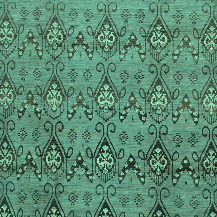 Abstract Turquoise Modern Rug, abs224turq