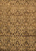 Abstract Brown Modern Rug, abs224brn