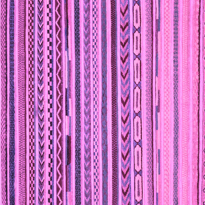 Square Machine Washable Oriental Purple Modern Area Rugs, wshabs2250pur