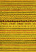 Oriental Yellow Modern Rug, abs2251yw