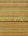 Abstract Deep Yellow Oriental Rug, abs2251