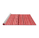 Modern Red Washable Rugs