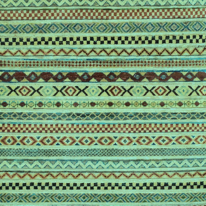 Machine Washable Oriental Light Blue Modern Rug, wshabs2251lblu