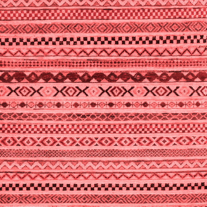 Machine Washable Oriental Red Modern Rug, wshabs2251red