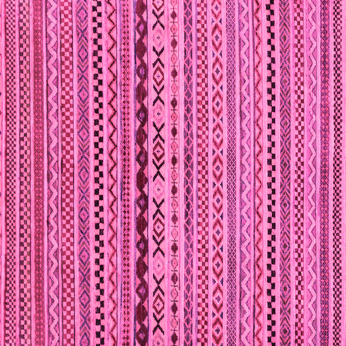 Square Oriental Pink Modern Rug, abs2251pnk