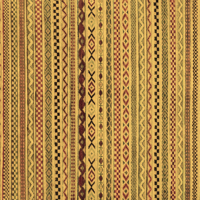 Square Machine Washable Oriental Brown Modern Rug, wshabs2251brn