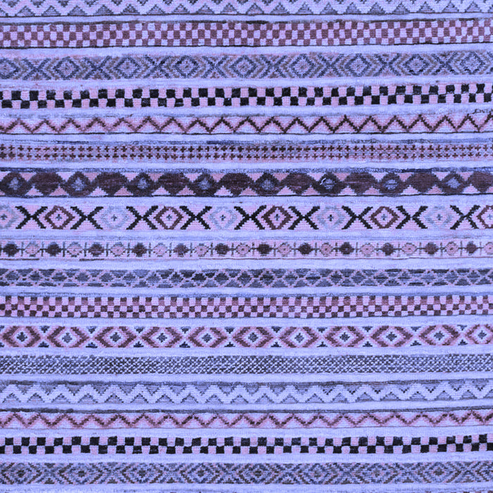 Machine Washable Oriental Blue Modern Rug, wshabs2251blu