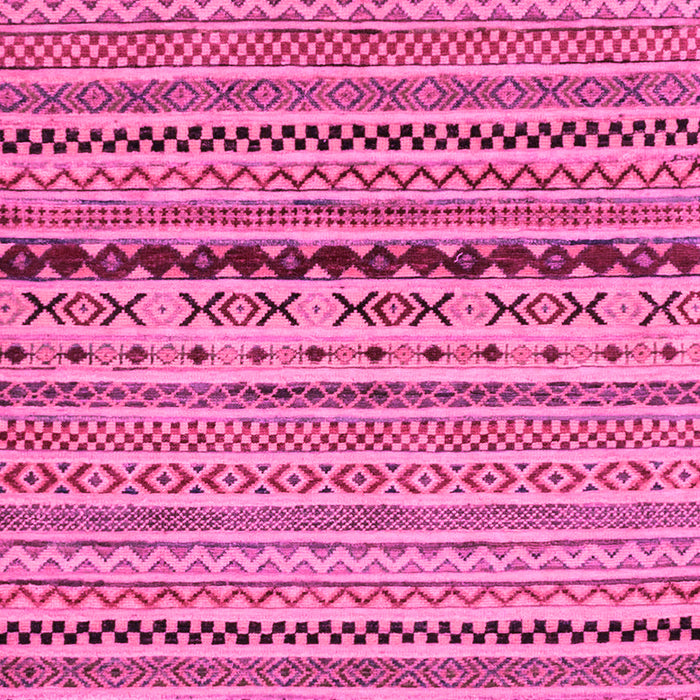 Machine Washable Oriental Pink Modern Rug, wshabs2251pnk