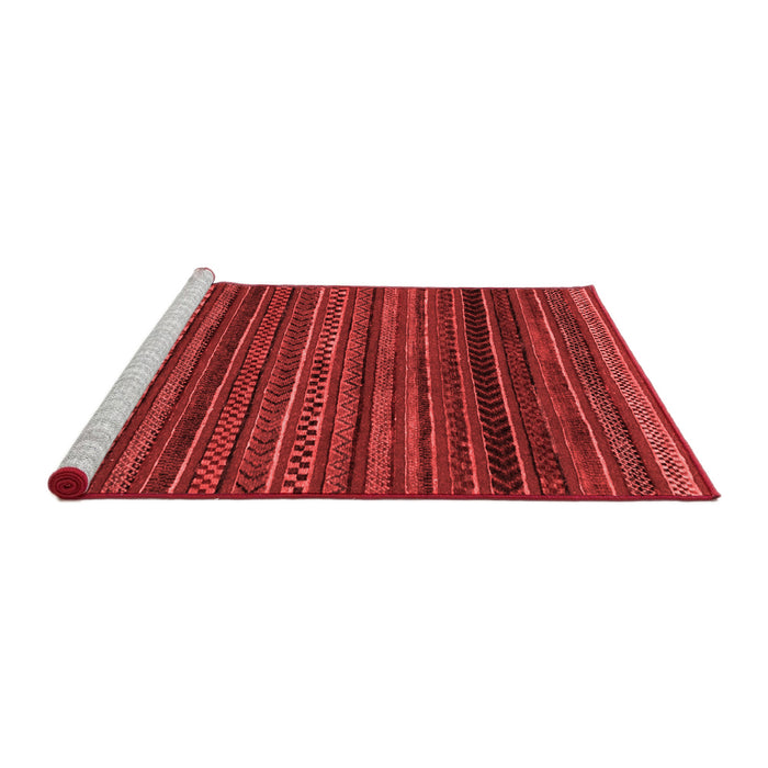 Modern Red Washable Rugs