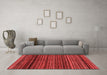 Modern Red Washable Rugs