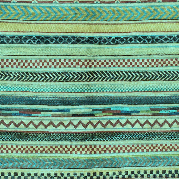 Machine Washable Oriental Light Blue Modern Rug, wshabs2253lblu