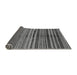 Sideview of Oriental Gray Modern Rug, abs2254gry