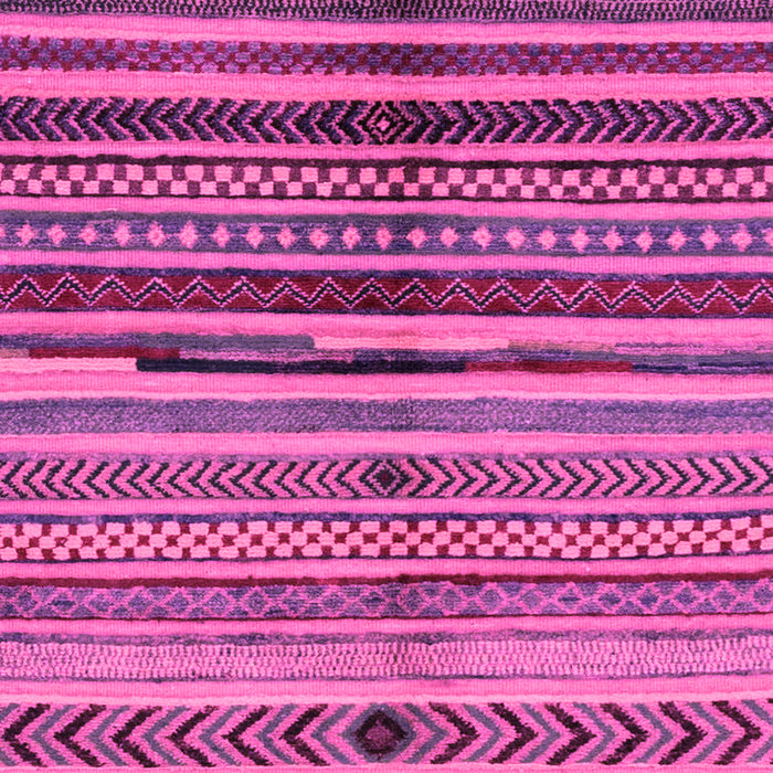 Machine Washable Oriental Pink Modern Rug, wshabs2254pnk
