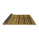 Sideview of Oriental Brown Modern Rug, abs2254brn